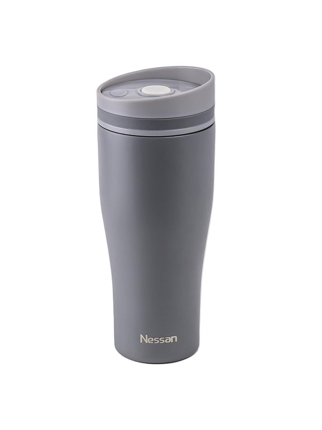 نيسان نسان كوب حراري ستانلس ستيل  مل - رمادي - Image 1