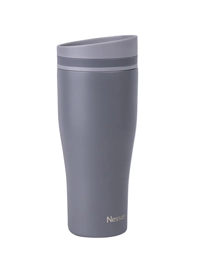 Nessan Nessan Insulated Stainless Steel Vacuum Mug, 360ml - Grey