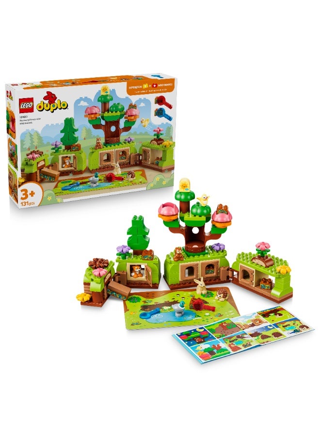 LEGO DUPLO Discovery Forest with Wild Animals Toy 10480 (Age 3+, 131 Pieces) - Image 1