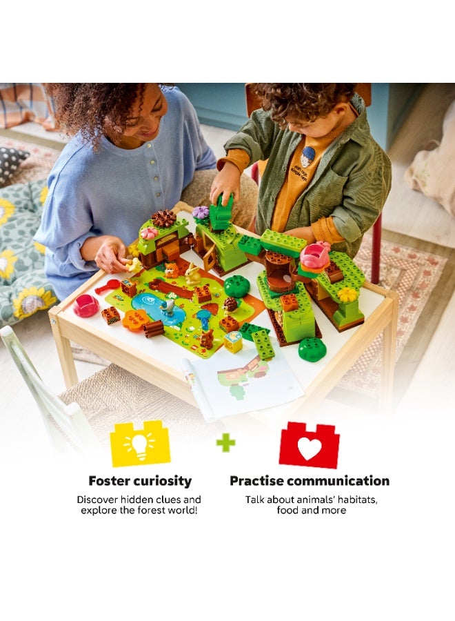 LEGO DUPLO Discovery Forest with Wild Animals Toy 10480 (Age 3+, 131 Pieces) - Image 3