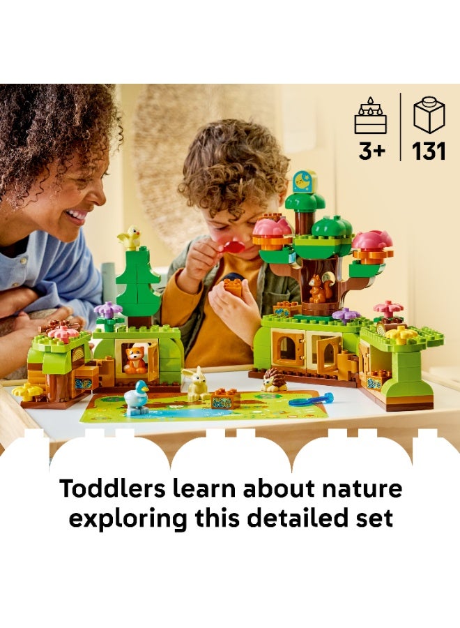 LEGO DUPLO Discovery Forest with Wild Animals Toy 10480 (Age 3+, 131 Pieces) - Image 4