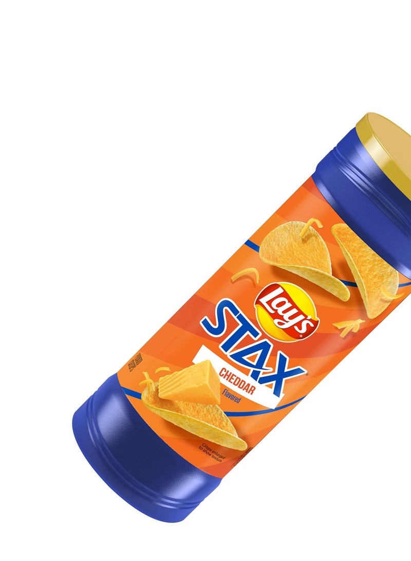 Lay's Cheddar Cheese, 156 Gm STAX Cheddar - Image 4