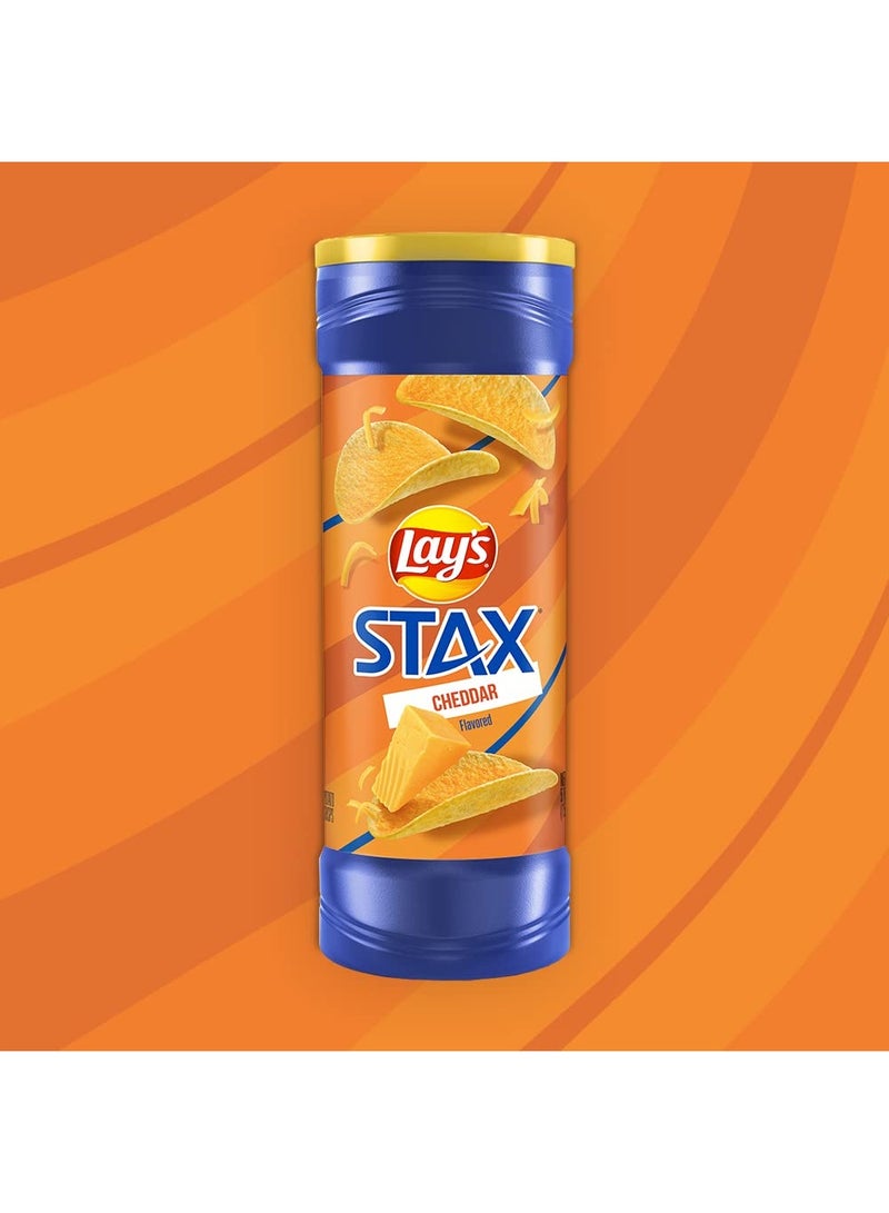 Lay's Cheddar Cheese, 156 Gm STAX Cheddar - Image 3