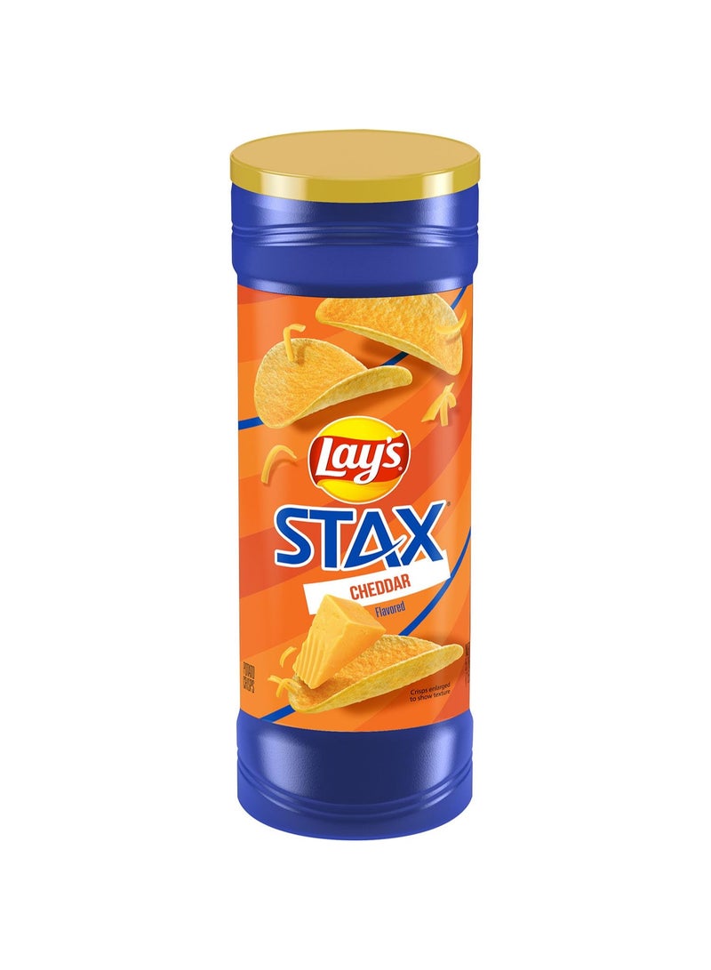 Lay's Cheddar Cheese, 156 Gm STAX Cheddar - Image 1