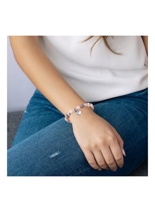 Generic - BABORI Bracelet  Anniversary Birthday Christmas Jewelry Gift  Protection Nature Stone Inspirational Bracelets for Mother Daughter Sister Friends - Image 1
