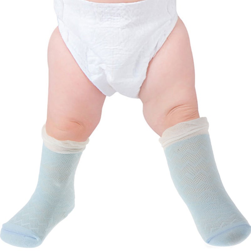 3 Pairs Lovely Baby Socks Toddler Socks Breathable Baby Knee High Socks - Image 5