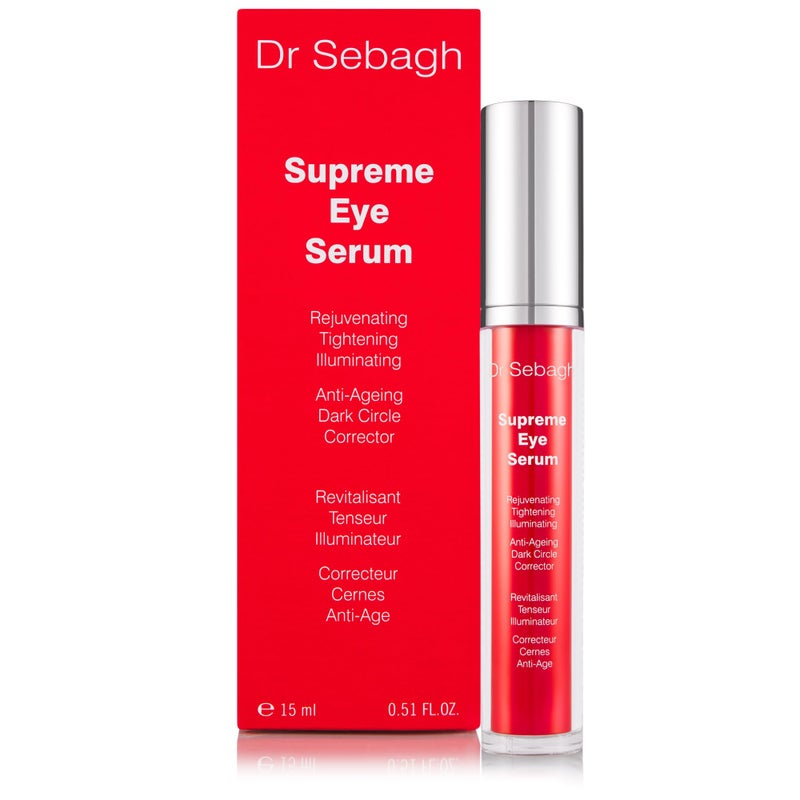 Dr. Sebagh Dr Sebagh Supreme Eye Serum 05 fl oz Advanced RollOn Formula Designed to Aid Smoother Younger FirmerLooking Skin Helps Reduce Puffiness Circles Fine Lines Wrinkles Boosts Elasticity