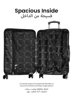 Lightweight ABS Hard Side 8 Wheels Spinner Luggage checked in  Trolley Bag with Lock 28 Inch - Champagne - pzsku/Z6503ADBF9F28E83EFA5DZ/45/_/1735105803/83cd0b87-8be6-4132-8180-5f9ca60103dd