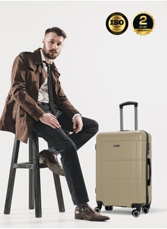 Lightweight ABS Hard Side 8 Wheels Spinner Luggage checked in  Trolley Bag with Lock 28 Inch - Champagne - pzsku/Z6503ADBF9F28E83EFA5DZ/45/_/1735105813/79b27f1a-b35d-44e0-8aa1-94096fac316a