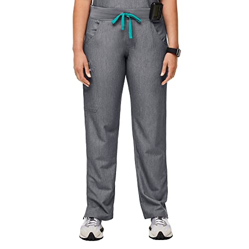 FIGS Kade Cargo Scrub Pants for Women - Graphite, XXS-Petite - Image 1