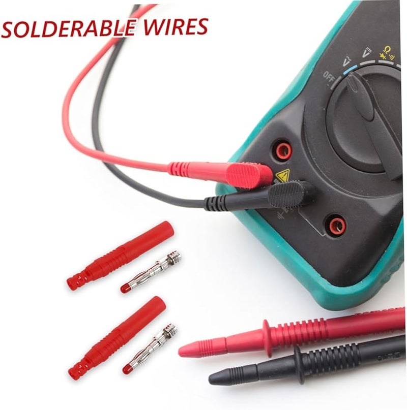 6Pcs 4mm Insulated Male Banana Plug Connectors Solderable For Speakers Audio DIY - Image 4