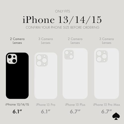 kate spade new york iPhone 15 Case / 14 / 13, Compatible with MagSafe - Tortoiseshell - Image 2