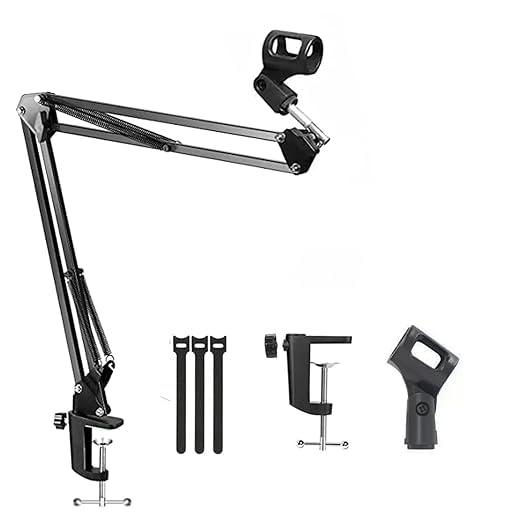 Audio Array AM-C11X Pro XLR Podcast Mic Kit with Dynamic Microphone, 2m XLR Cable & Adjustable Boom Arm | Studio-Quality Sound, 20Hz–20kHz, All-Metal Build for Podcasting, Streaming & Recording - Image 3