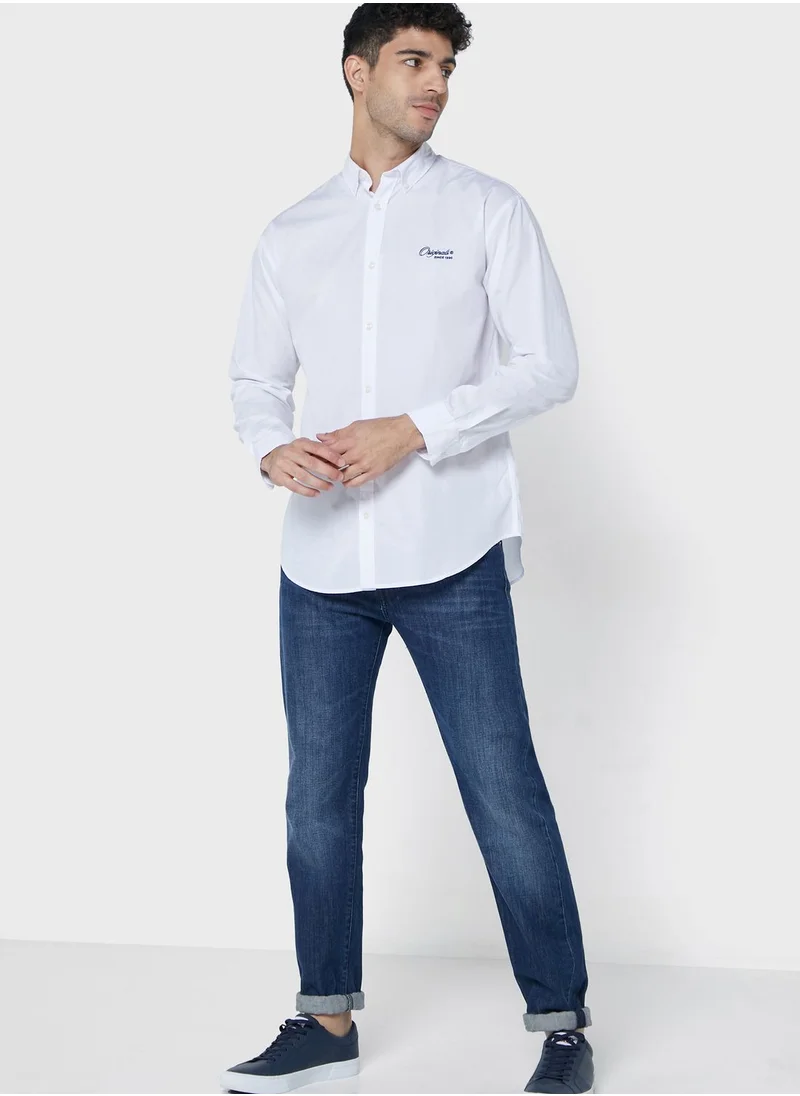 JACK & JONES Original Printed Slim Fit Shirt
