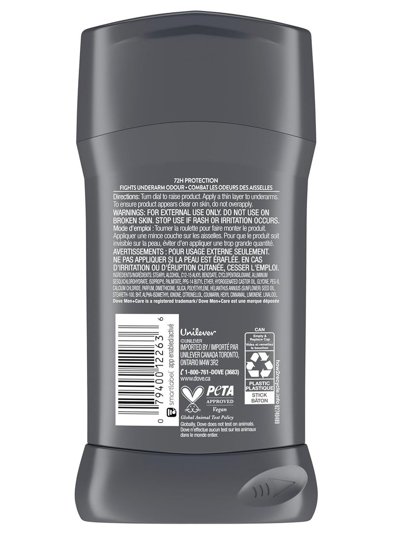 Dove Men+Care Clean Comfort 72H 76g - Image 2