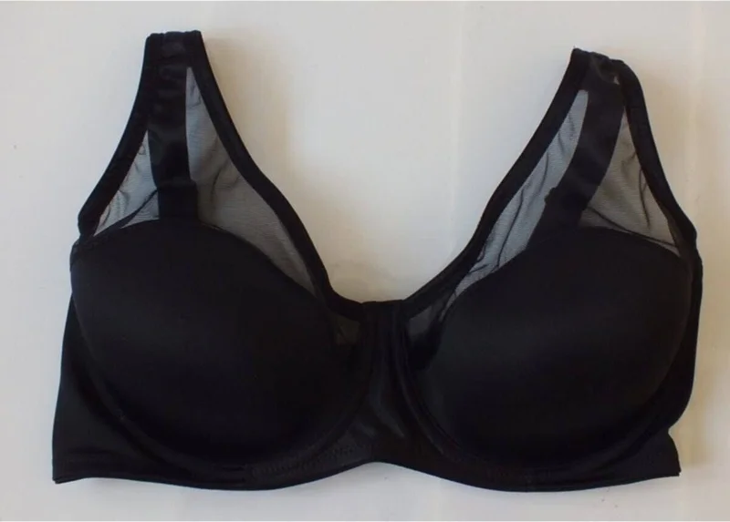 Le Jardin 9200 Linda Tulle Covered Soft B - C Cup Bra Enhancer Bra