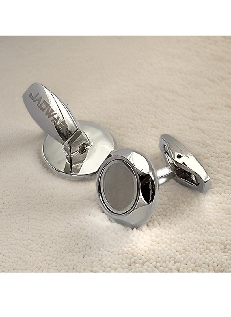 JADWAR - Men's cufflinks with elegant and modern high-quality buttons from Jadwar - Image 1