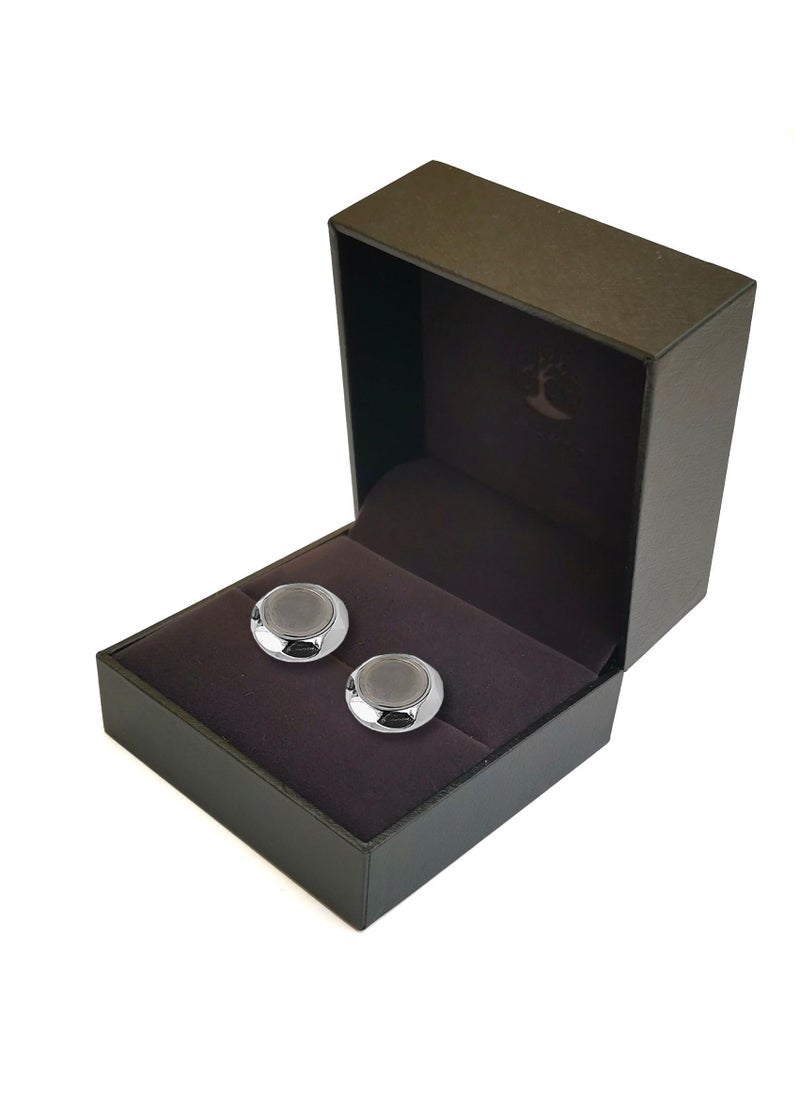JADWAR - Men's cufflinks with elegant and modern high-quality buttons from Jadwar - Image 1