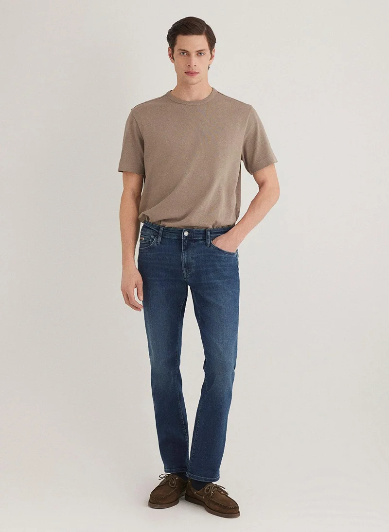 مافي Martin Dark Vintage Premium Blue Jean Pants