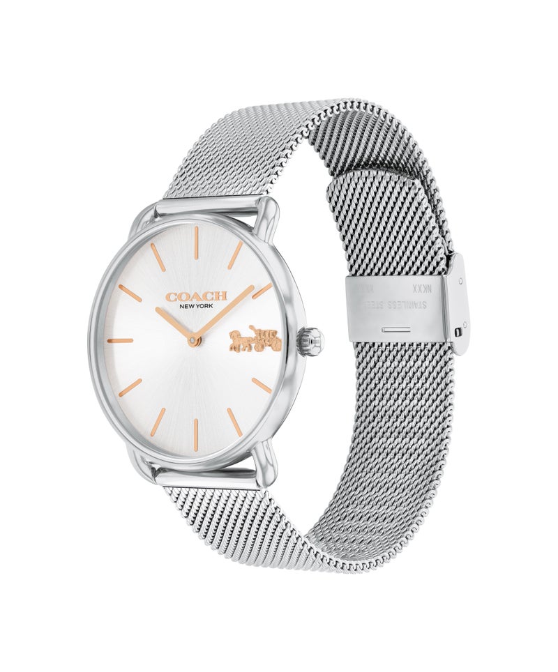 COACH Round Analog Women'S Stainless Steel Case  Watch - Image 1