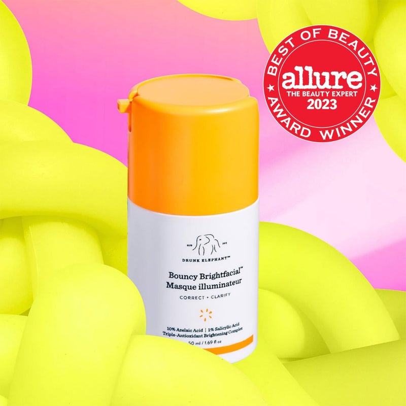 Drunk Elephant Bouncy Brightfacial - 50 ml/1.69 fl oz - Illuminating Face Mask - Clean Clinical Skincare - Cruelty-Free - Dermatologist-Tested - Free of Essential Oils, Silicones, and Fragrance - Image 2
