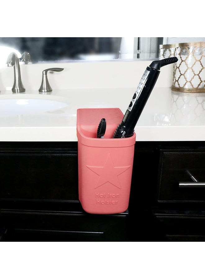 Holster Renewed - Brands Hot Iron  Adhesive Free Silicone Storage Pocket For Organization And Travel Heat Resistant To 500°F Ideal For Curling Irons Hair StraightenersAnd Other Hot Tools - Image 5