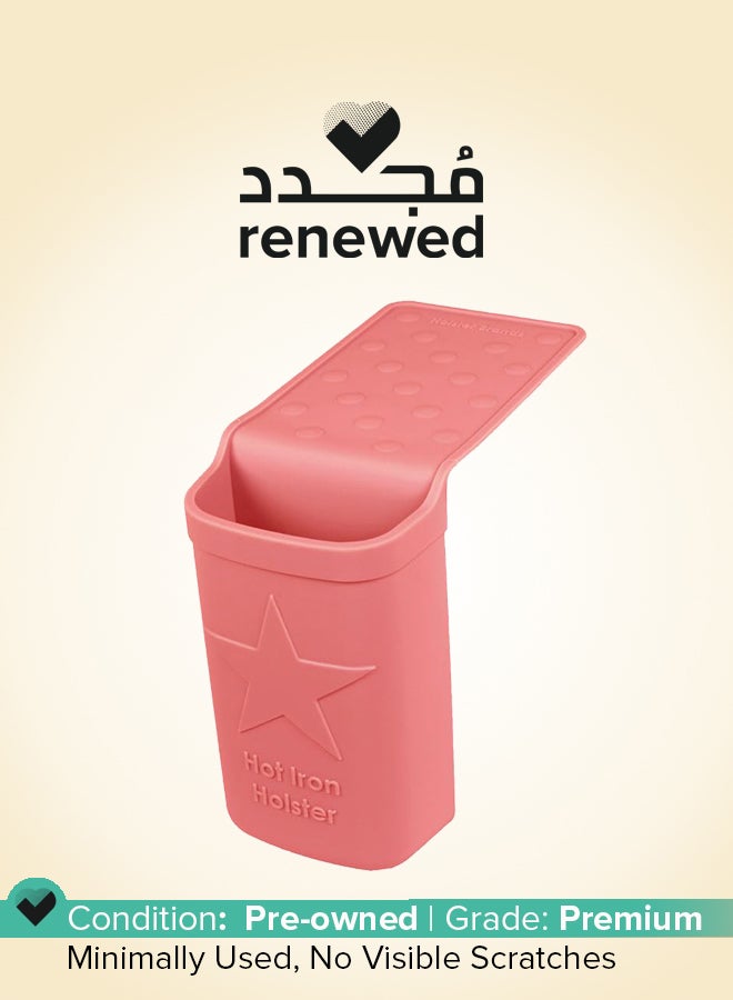 Holster Renewed - Brands Hot Iron  Adhesive Free Silicone Storage Pocket For Organization And Travel Heat Resistant To 500°F Ideal For Curling Irons Hair StraightenersAnd Other Hot Tools - Image 1