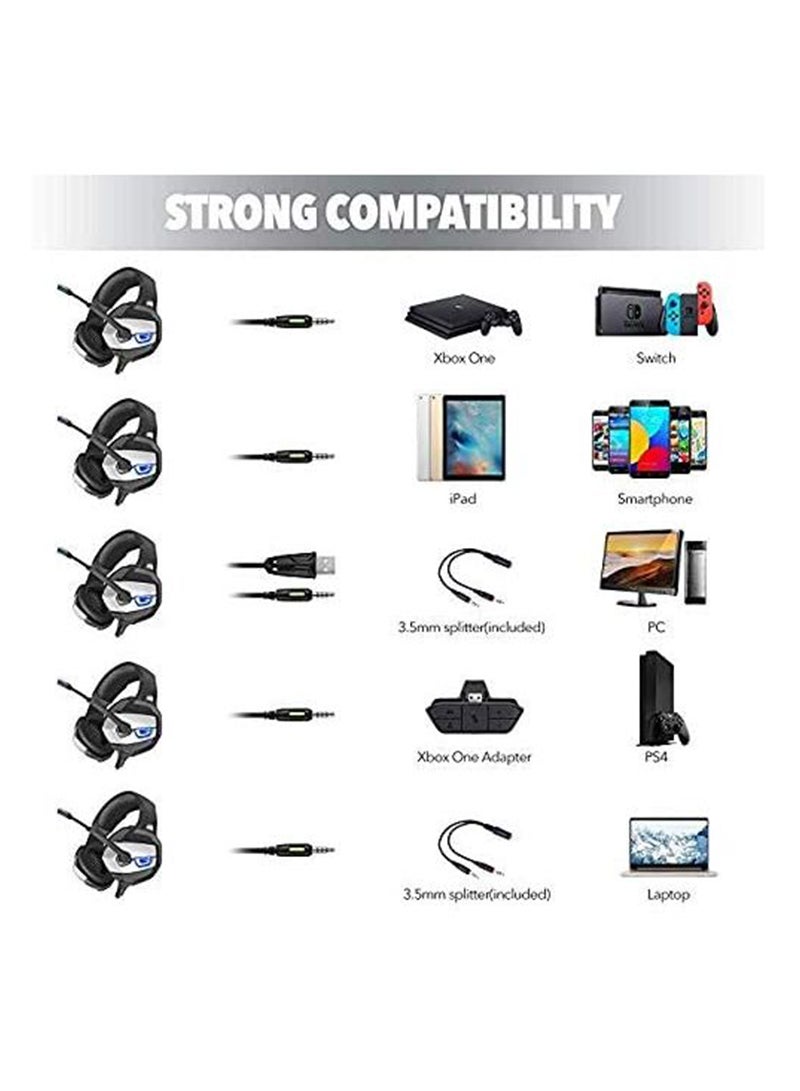 Mahmayi Mahmayi Am K5 Gaming Headphone Black  - Image 5
