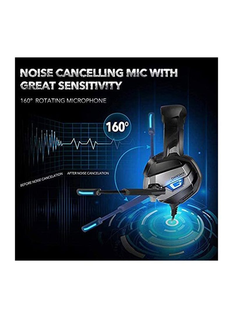 Mahmayi Mahmayi Am K5 Gaming Headphone Black  - Image 4