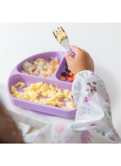 BUMKiNs Long Sleeve Apron (6-24 Months) - Floral  - Image 2
