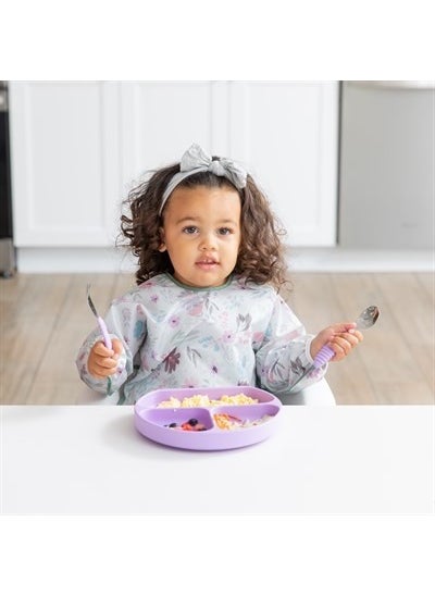 BUMKiNs Long Sleeve Apron (6-24 Months) - Floral  - Image 4