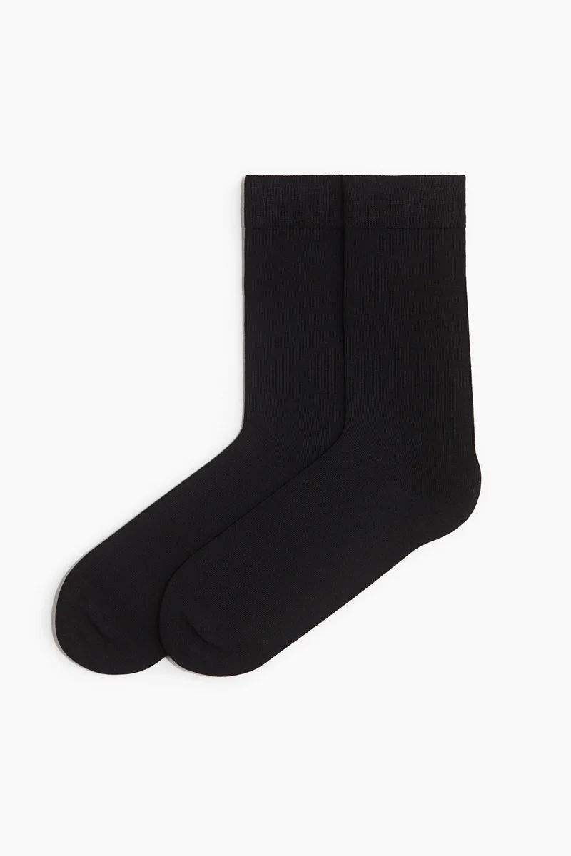 H&M 2-pack bamboo viscose-blend socks