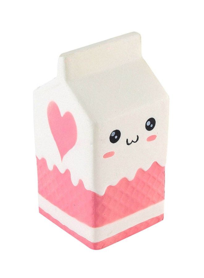 NIBEMINENT Milk Box Pattern Toy 12x6x6cm  - Image 1