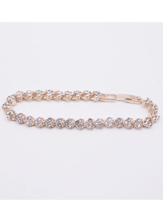Ladies Wristwatch and Bracelet Set Exquisite and Fashionable Diamond Watch for Women - view 4