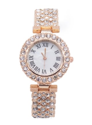 Ladies Wristwatch and Bracelet Set Exquisite and Fashionable Diamond Watch for Women - view 3
