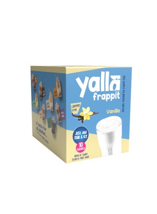 FRAPP IT - Vanilla Frappe 35g - pack of 10