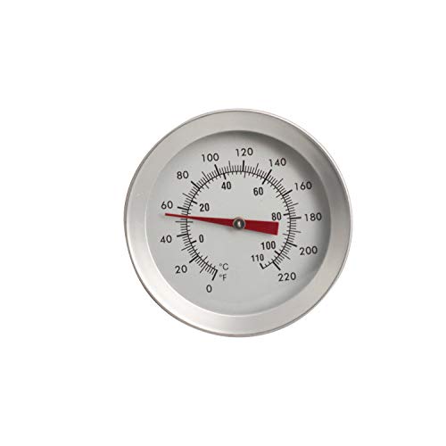 CRBrewBeer Homebrew Kettle Clip On Thermometer,Dial Thermometer,12" Stainless Steel Stem Meat Cooking Thermometer - Image 2