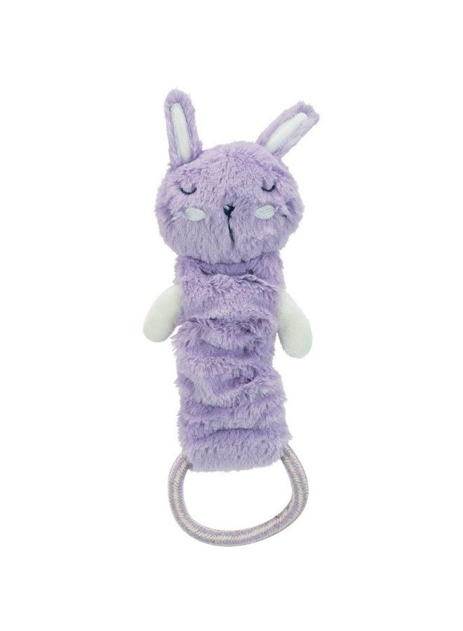 تريكسي ألعاب كلاب قطيفة معلقة صغيرة، ألعاب للجراء، مناسبة لجميع السلالات، مصنوعة من مادة البوليستر، لعبة كلاب قطيفة بحبل قطني، لعبة مضغ حيوانات الجراء للتسنين - 33 سم - Image 2