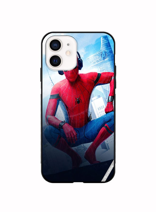 VR CREATIVE غطاء حماية لهاتف آبل آيفون 11 بتصميم سبايدرمان متعدد الألوان - Image 1