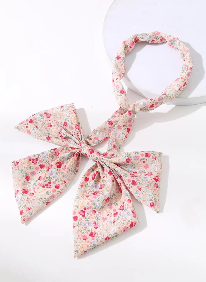 Take Two Floral Bow Headband