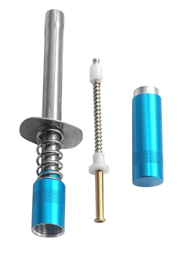Chanjorlin 1/8 RC Car Glow Plug Igniter Starter 1/10 Nitro Engine Start Tool Support AA Batteries Power Compatible with 1:8 1:10 Scale Crawler Buggy Monster Truck Car Boat Plane Traxxas Tamiya Blue - Image 3