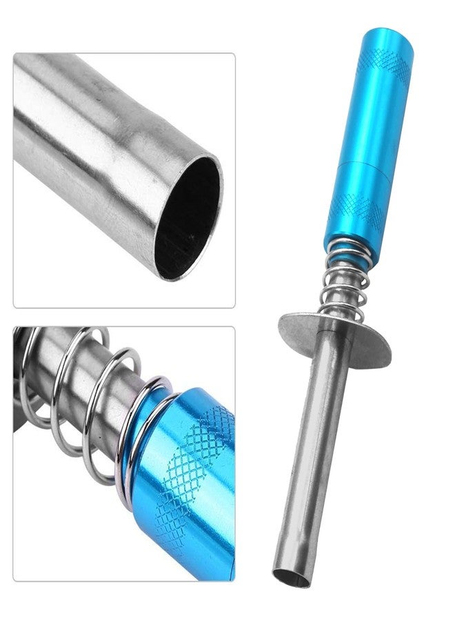 Chanjorlin 1/8 RC Car Glow Plug Igniter Starter 1/10 Nitro Engine Start Tool Support AA Batteries Power Compatible with 1:8 1:10 Scale Crawler Buggy Monster Truck Car Boat Plane Traxxas Tamiya Blue - Image 5