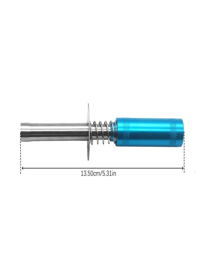 Chanjorlin 1/8 RC Car Glow Plug Igniter Starter 1/10 Nitro Engine Start Tool Support AA Batteries Power Compatible with 1:8 1:10 Scale Crawler Buggy Monster Truck Car Boat Plane Traxxas Tamiya Blue - Image 2
