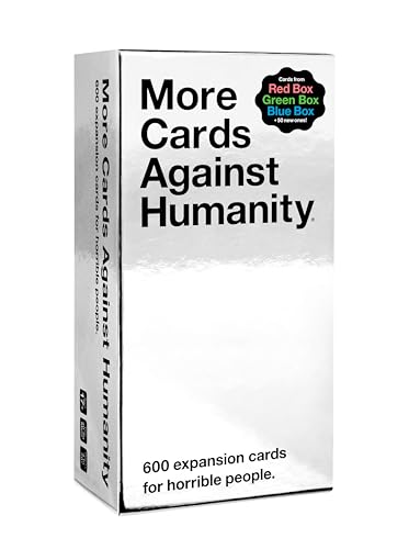 Cards Against Humanity More Cards Against Humanity  600card Essential Expansion  Includes The Best Cards from The Red Blue  Green Boxes - Image 1