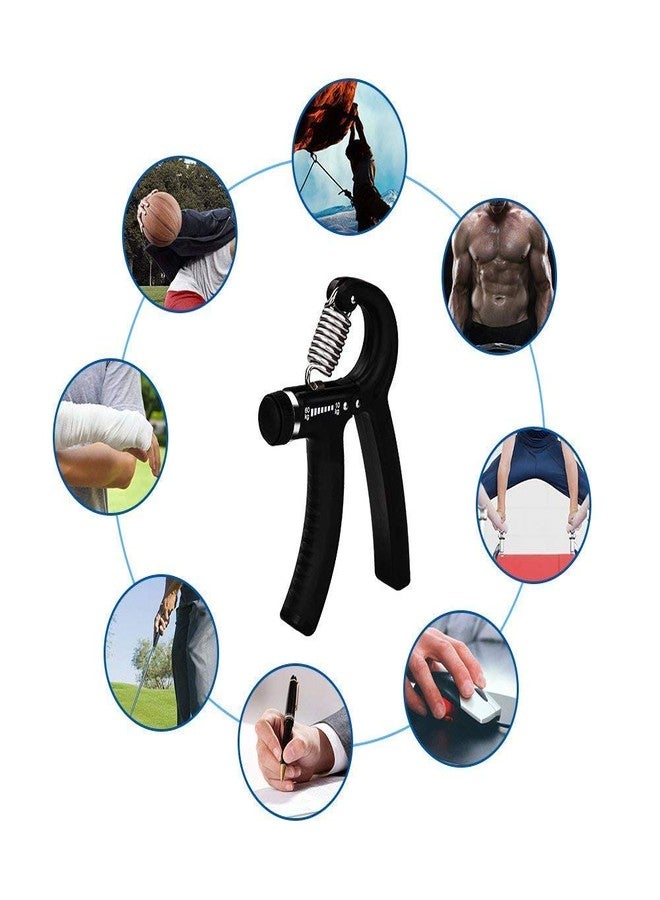 ALN Premium Adjustable Hand Gripper with Toning Tube Combo for Wrist and Finger Strengthener power | Increase Hand Grip| Forearm & Veins| Exercise Equipment| Grip Training for Men & Women | Full Body Workout - Image 2