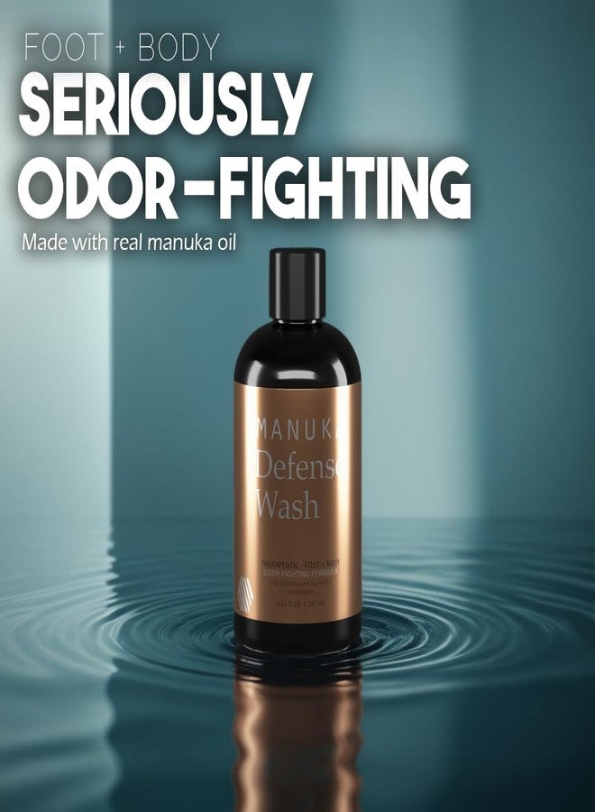 BALM OF GILEAD Antifungal Tea Tree Body Wash - 8.25 fl Oz Tea Tree and Manuka Antibacterial Body Wash - Helps Soothe Athlete’s Foot & Ringworm - Jock Itch, Chafing and Remove Odor - Image 3