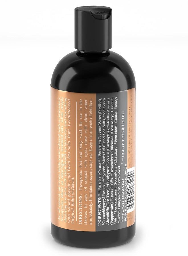 BALM OF GILEAD Antifungal Tea Tree Body Wash - 8.25 fl Oz Tea Tree and Manuka Antibacterial Body Wash - Helps Soothe Athlete’s Foot & Ringworm - Jock Itch, Chafing and Remove Odor - Image 2