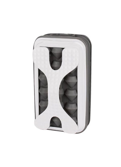 Ice Block Mold Maker Homemade Ice Cube Tray Portable Food Accessible Silicone with Lid Cool Black