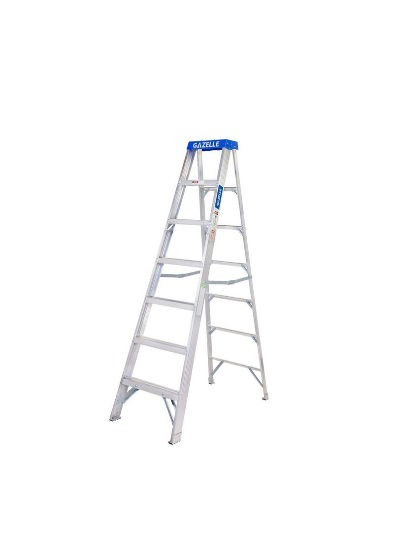 Gazelle Gazelle Step Ladder 2.1 Mtr 7ft Aluminium 