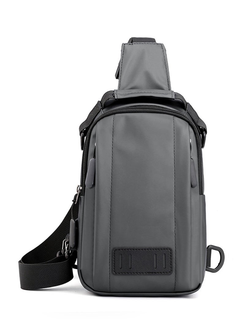 Crossbody bag 3*1 waterproof - grey - Image 2